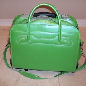 McKlein Willowbrook Detachable-Wheeled Briefcase